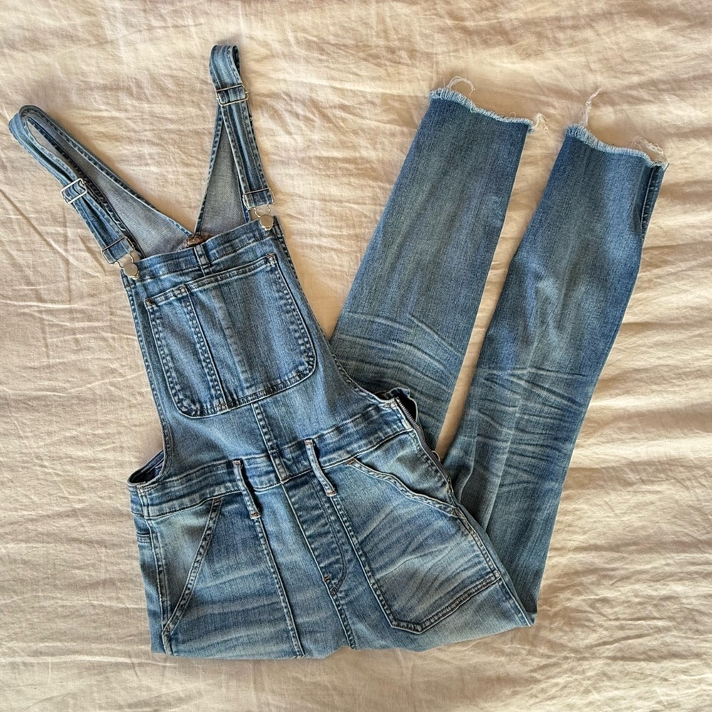 Madewell Skinny Denim Overalls